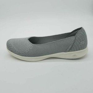 skechers go step lite knitted ballet flat